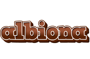 Albiona brownie logo