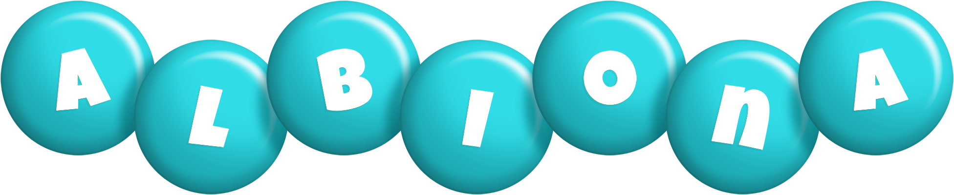 Albiona candy-azur logo