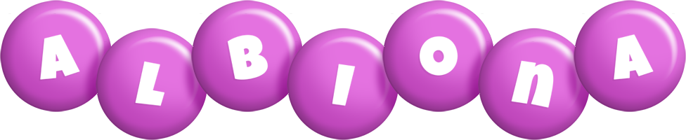 Albiona candy-purple logo