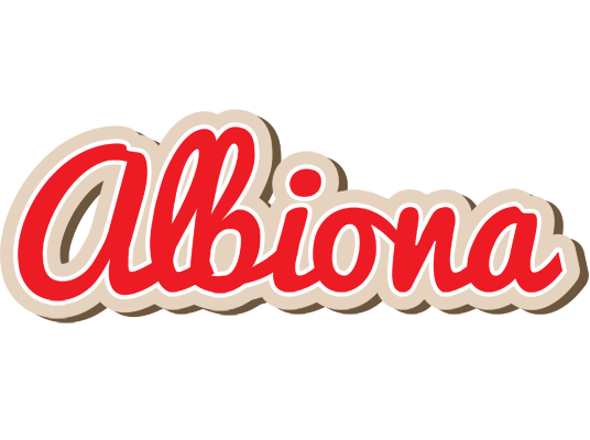 Albiona chocolate logo