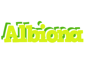 Albiona citrus logo