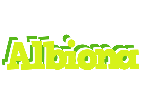 Albiona citrus logo