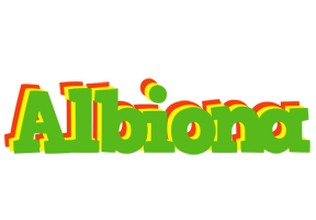 Albiona crocodile logo