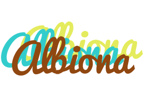 Albiona cupcake logo