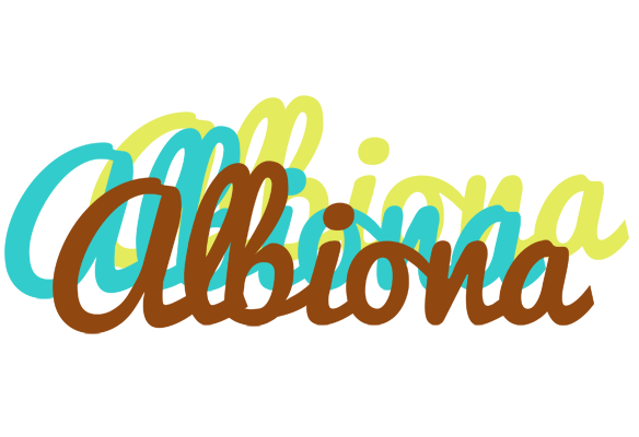 Albiona cupcake logo