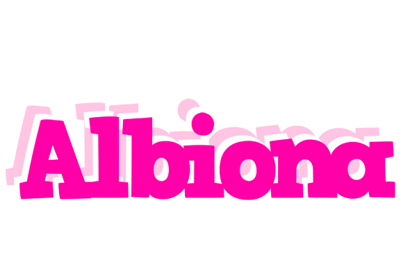 Albiona dancing logo