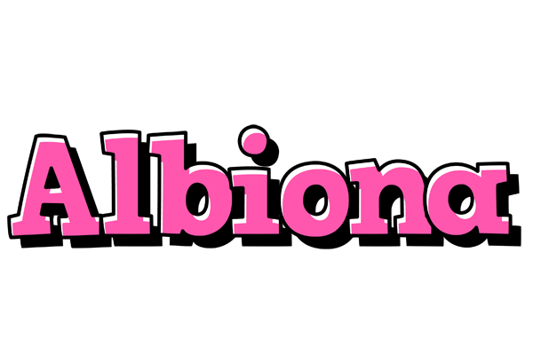 Albiona girlish logo