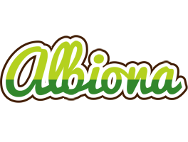 Albiona golfing logo