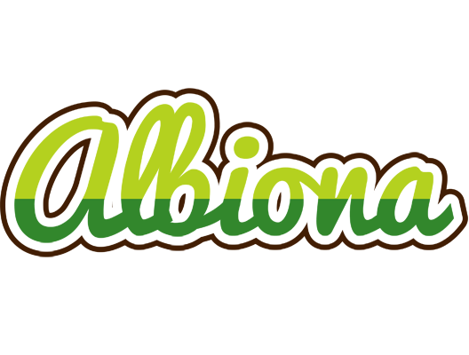 Albiona golfing logo