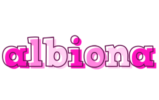 Albiona hello logo