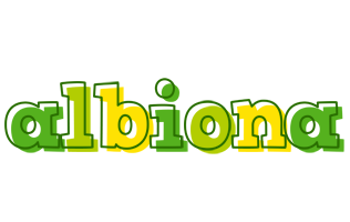 Albiona juice logo