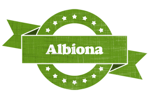 Albiona natural logo