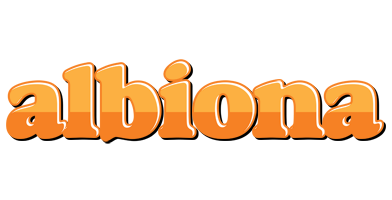 Albiona orange logo