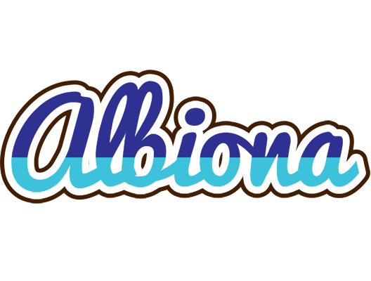 Albiona raining logo