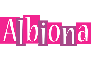 Albiona whine logo