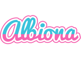 Albiona woman logo