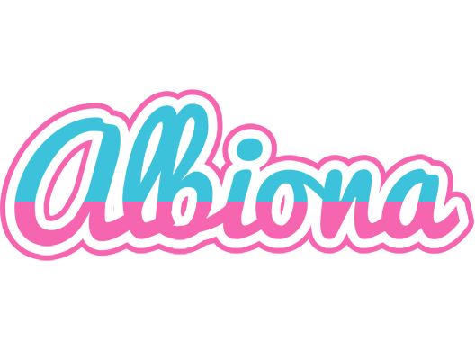 Albiona woman logo