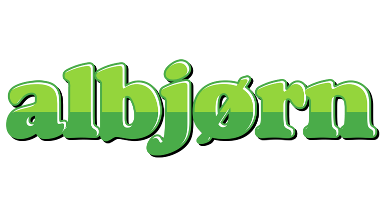 Albjørn apple logo