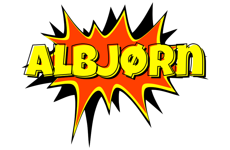 Albjørn bazinga logo