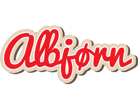 Albjørn chocolate logo