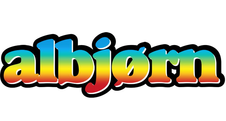 Albjørn color logo