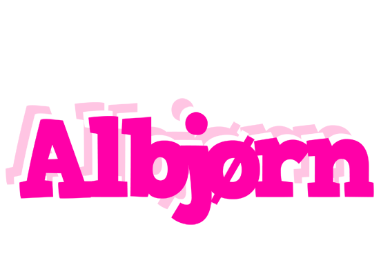 Albjørn dancing logo