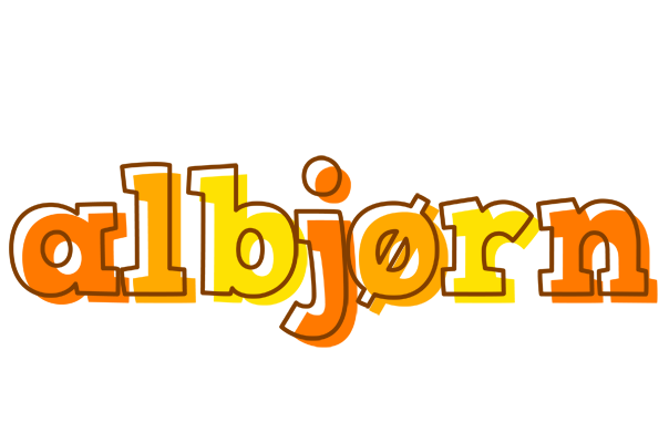 Albjørn desert logo