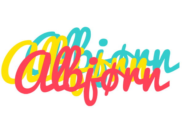 Albjørn disco logo