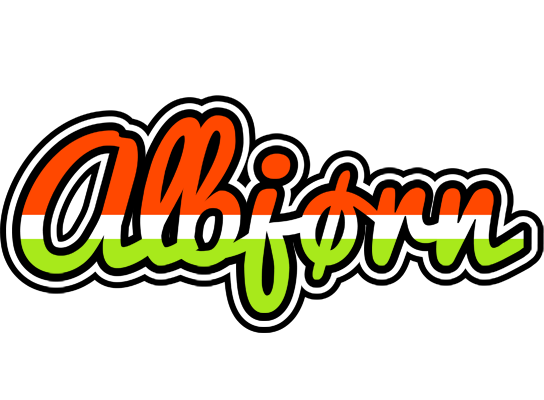 Albjørn exotic logo