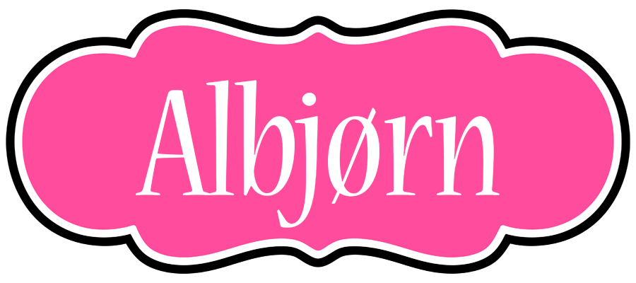 Albjørn invitation logo