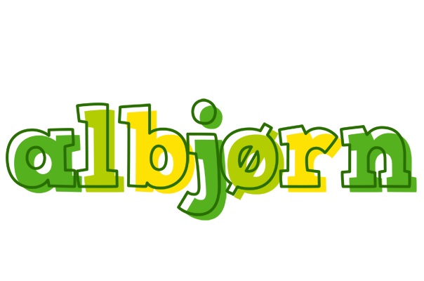 Albjørn juice logo