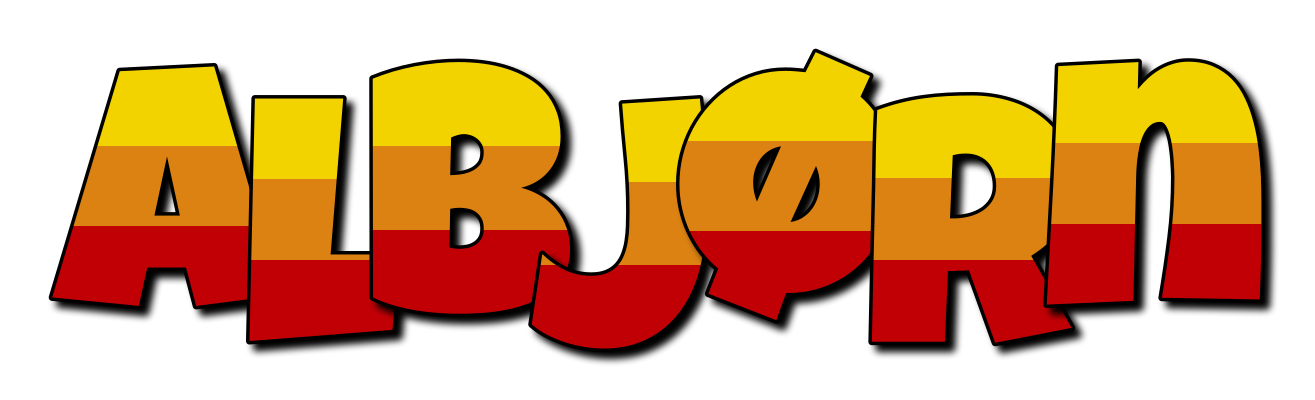 Albjørn jungle logo