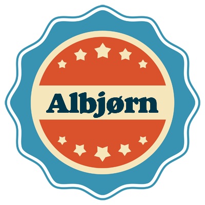 Albjørn labels logo