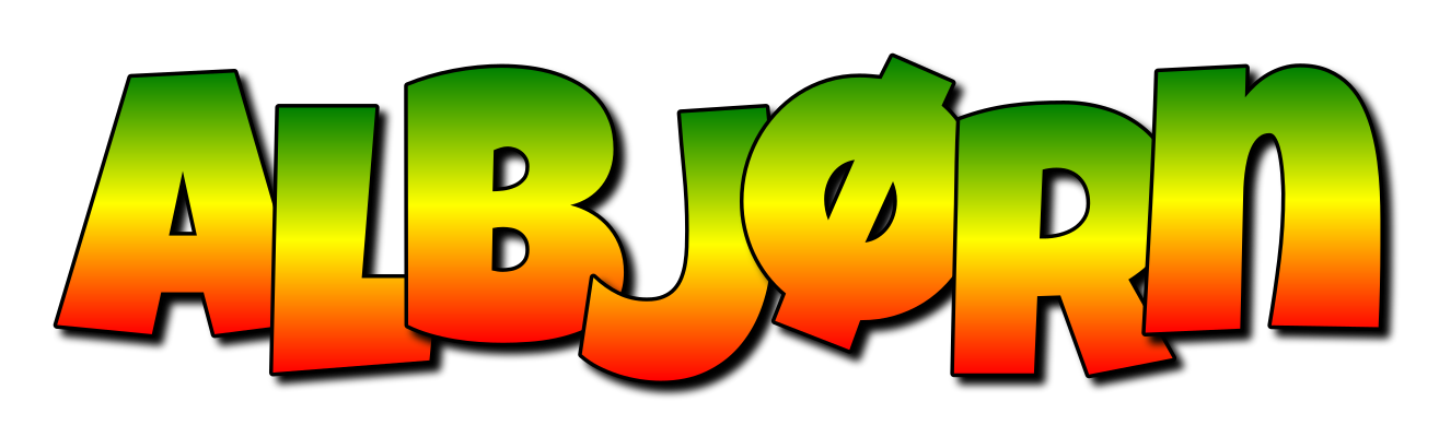 Albjørn mango logo