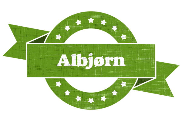 Albjørn natural logo
