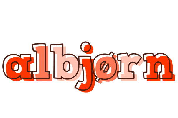 Albjørn paint logo