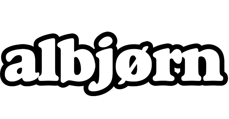 Albjørn panda logo