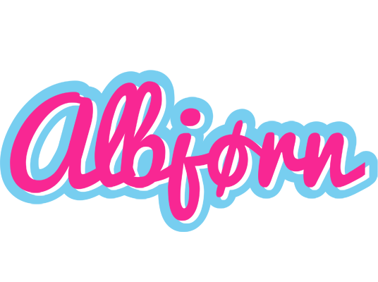 Albjørn popstar logo