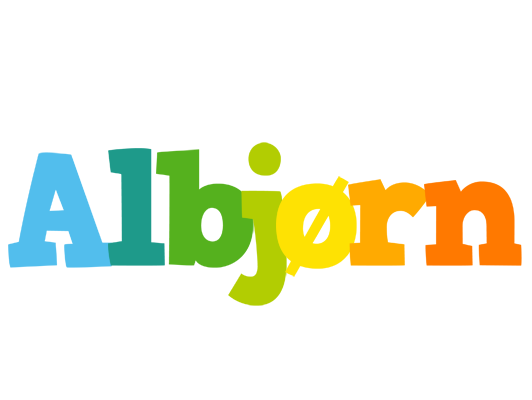 Albjørn rainbows logo