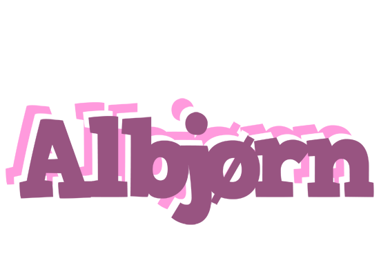 Albjørn relaxing logo