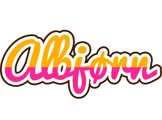 Albjørn smoothie logo