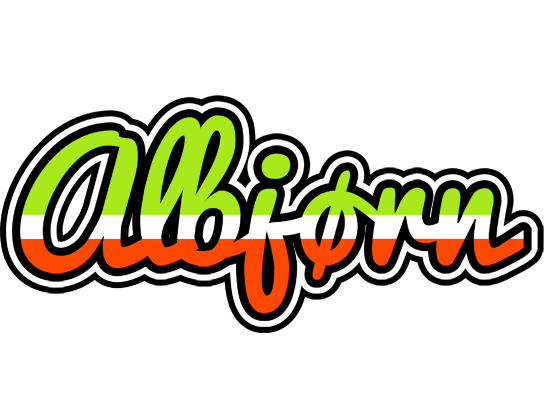 Albjørn superfun logo