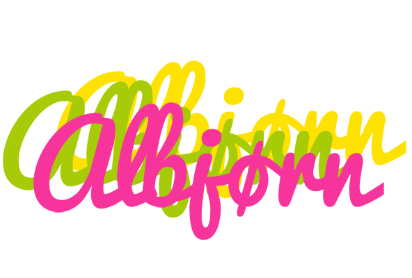 Albjørn sweets logo