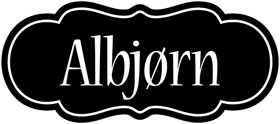 Albjørn welcome logo