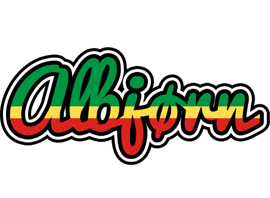 Albjørn african logo