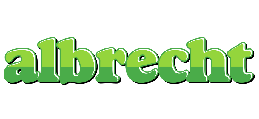 Albrecht apple logo
