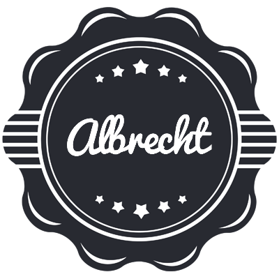 Albrecht badge logo