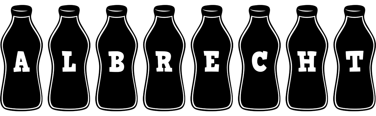 Albrecht bottle logo