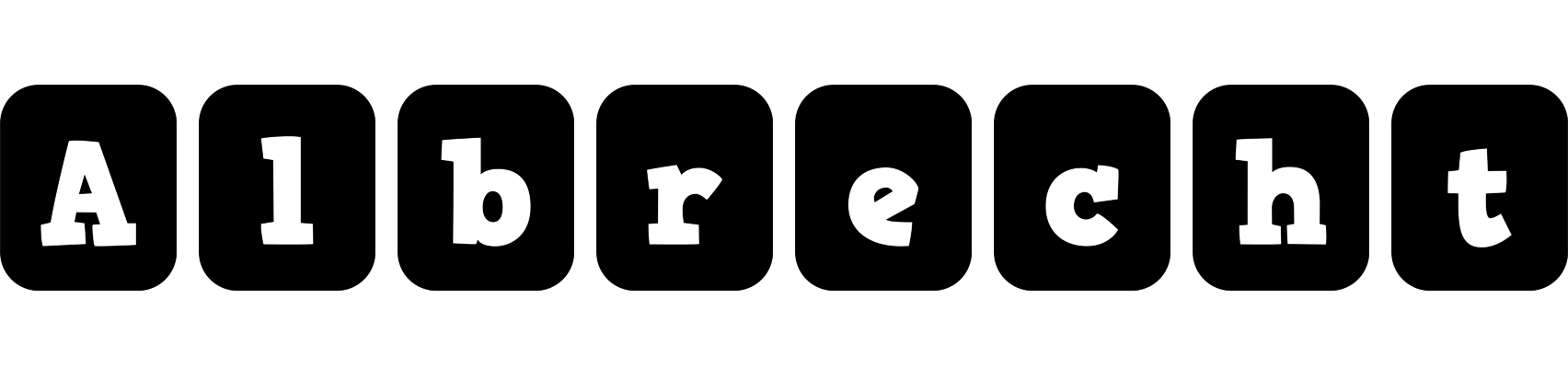 Albrecht box logo