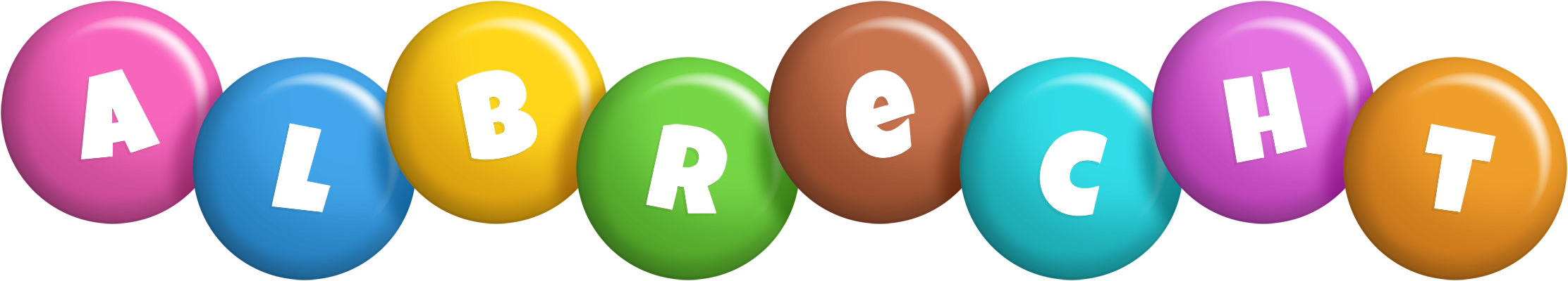 Albrecht candy logo